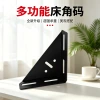 Thickened hardware accessories, large triangular opening, 90-degree right-angle soft bed dedicated bracket accessories, furniture hardware details Picture